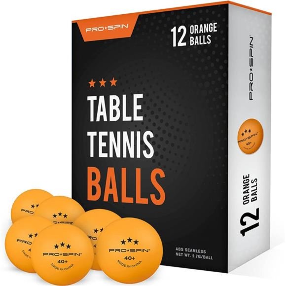 Ping Pong Balls - 3-Star Table Tennis Balls | High-Performance 40+ ABS Training - Picture 1 of 5
